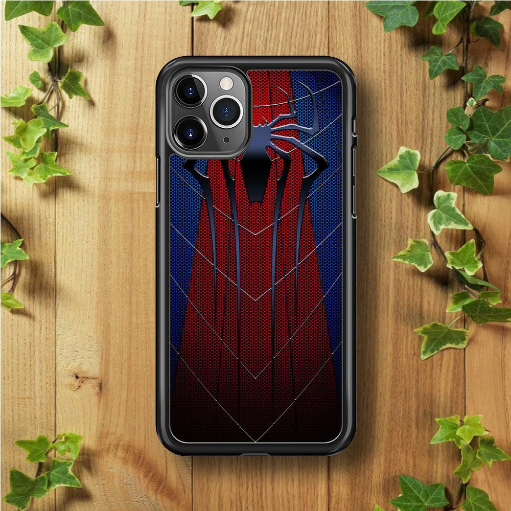 Spiderman 004 iPhone 11 Pro Case-Rubber / Black (2D Case)-Xtracase