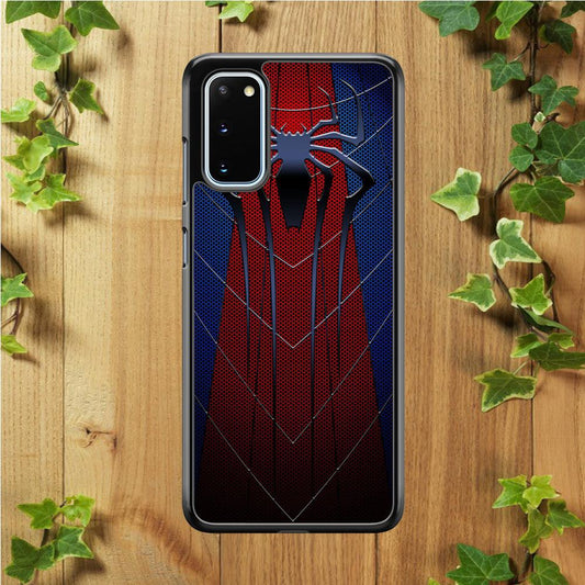 Spiderman 004 Samsung Galaxy S20 Case-Rubber / Black (2D Case)-Xtracase