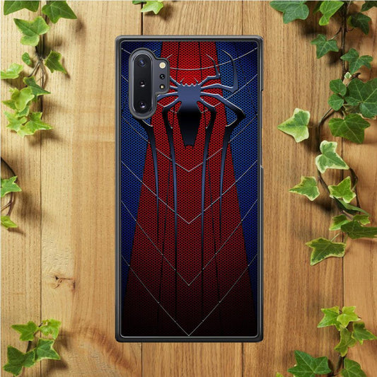 Spiderman 004 Samsung Galaxy Note 10 Plus Case-Rubber / Black (2D Case)-Xtracase