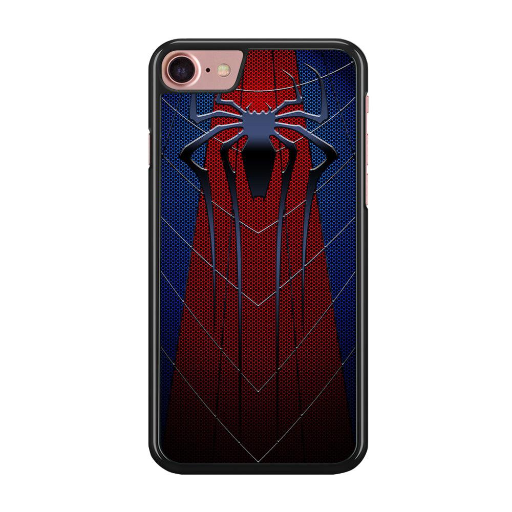 Spiderman 004 iPhone 8 Case-Rubber / Black (2D Case)-Xtracase