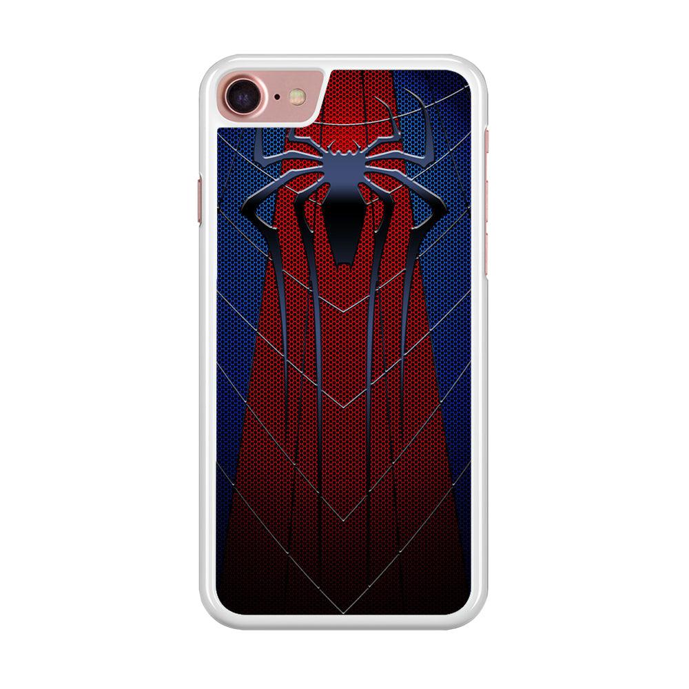 Spiderman 004 iPhone SE 2020 Case-Rubber / White (2D Case)-Xtracase