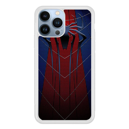 Spiderman 004 iPhone 13 Pro Case-Rubber / White (2D Case)-Xtracase