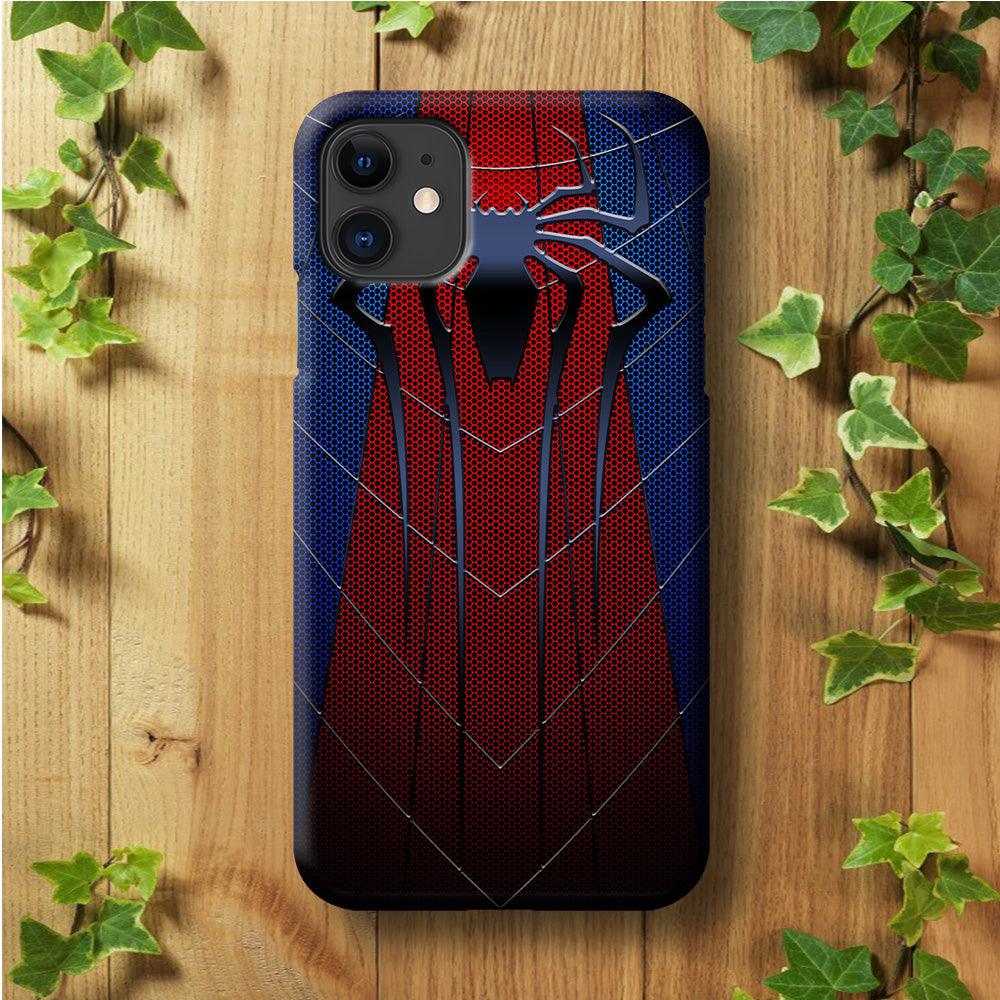 Spiderman 004 iPhone 11 Case-Plastic / Full Wrap (3D Case)-Xtracase