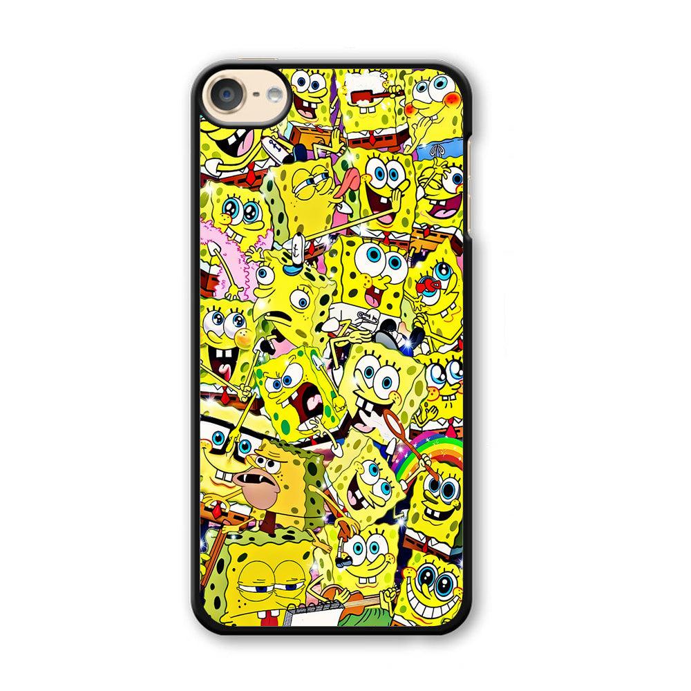 Spongebob All activities iPod Touch 6 Case-Plastic / Full Wrap (3D Case)-Xtracase