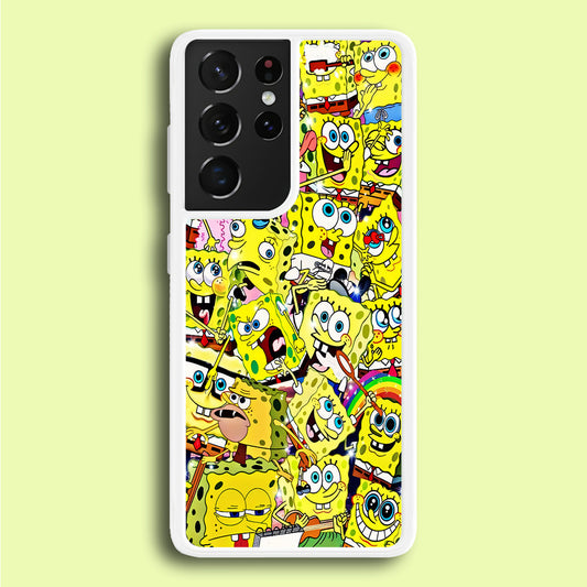 Spongebob All activities Samsung Galaxy S21 Ultra Case