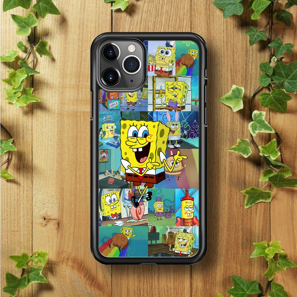 Spongebob Cartoon Aesthetic iPhone 11 Pro Case