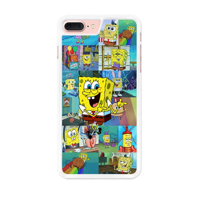 Spongebob Cartoon Aesthetic  iPhone 7 Plus Case