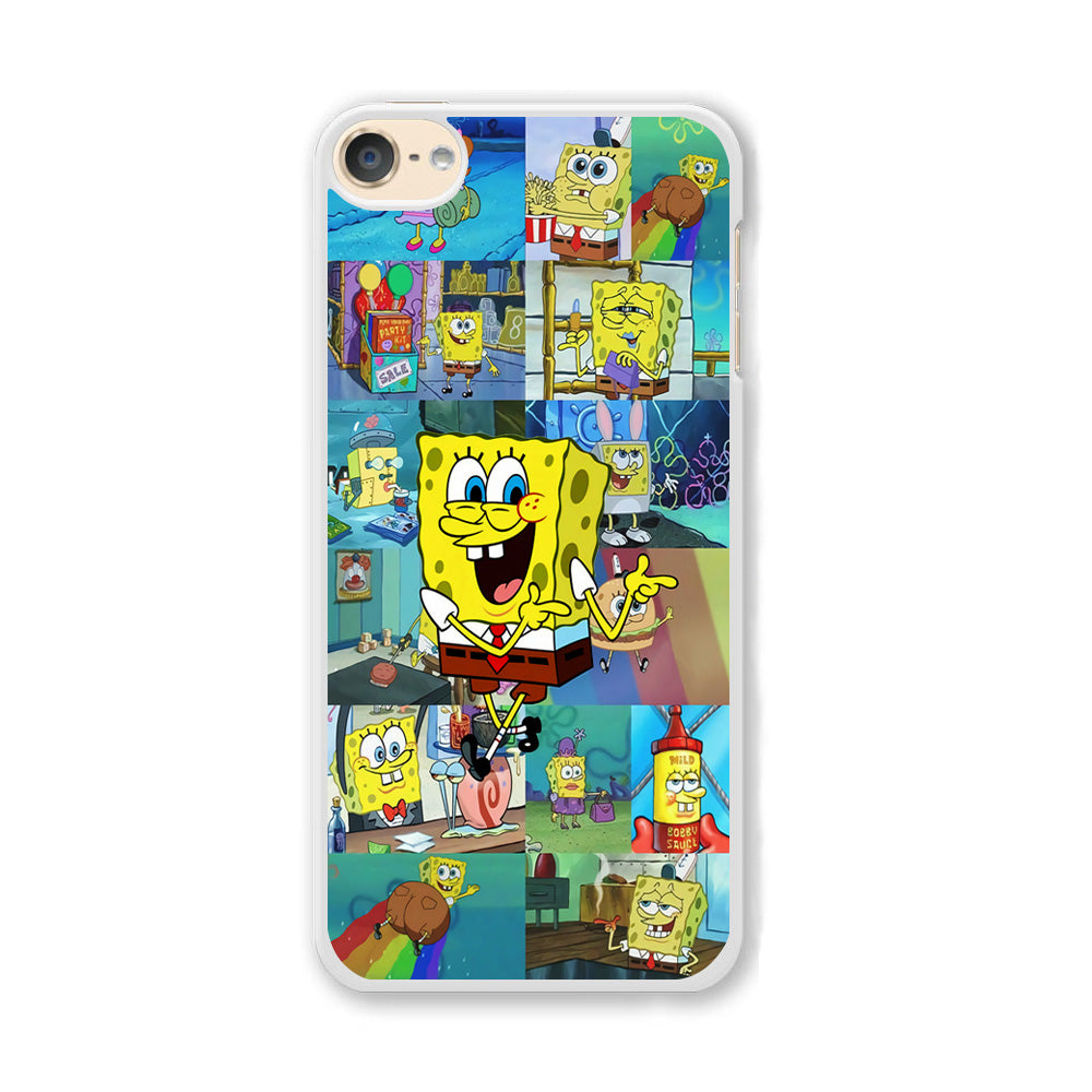 Spongebob Cartoon Aesthetic iPod Touch 6 Case