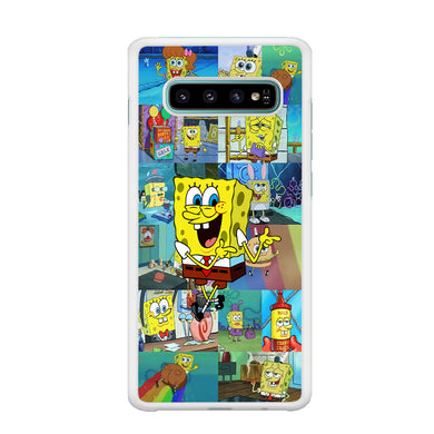 Spongebob Cartoon Aesthetic Samsung Galaxy S10 Case