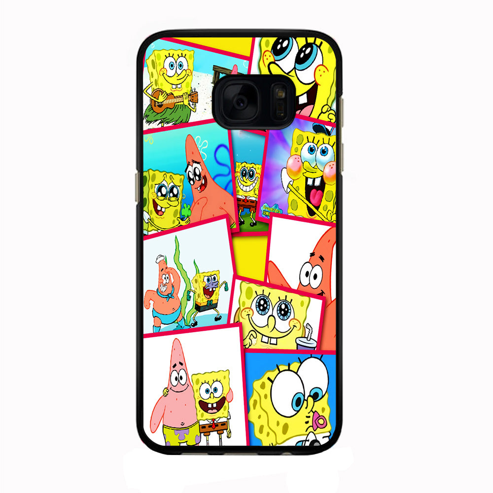 Spongebob Patrick Friendship Samsung Galaxy S7 Edge Case