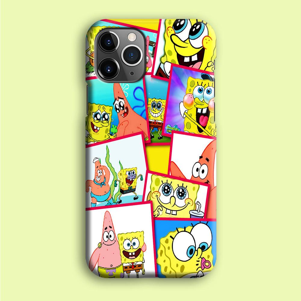 Spongebob Patrick Friendship iPhone 12 Pro Max Case-Plastic / Full Wrap (3D Case)-Xtracase