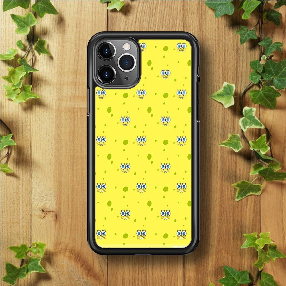 Spongebob's Face Pattern  iPhone 11 Pro Max Case