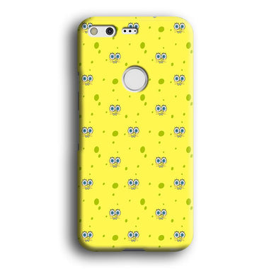 Spongebob's Face Pattern Google Pixel XL 3D Case