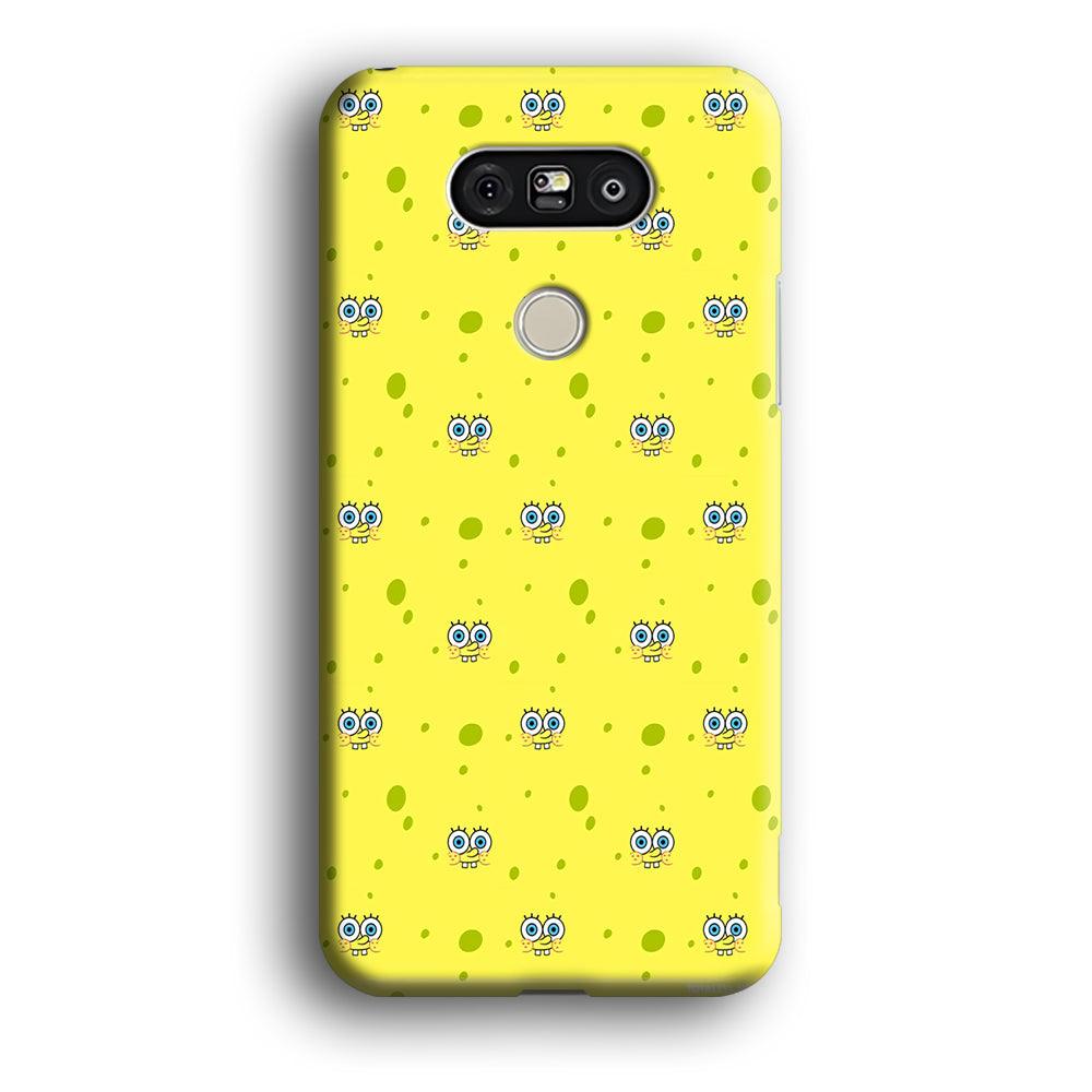 Spongebob's Face Pattern LG G5 3D Case-Xtracase