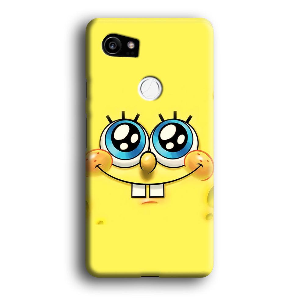 Spongebob's smiling face Google Pixel 2 XL 3D Case-Xtracase