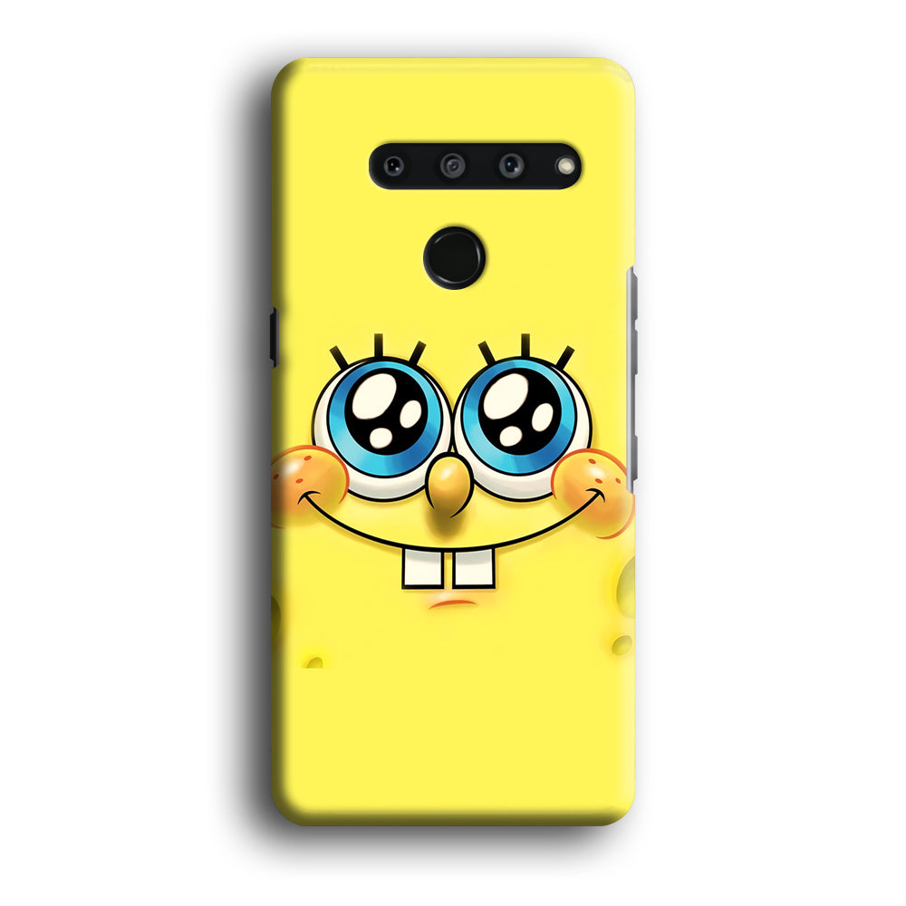 Spongebob's smiling face LG V50 3D Case