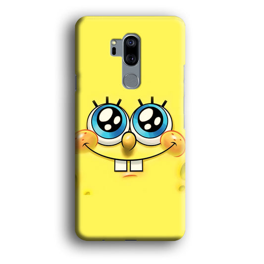 Spongebob's smiling face LG G7 ThinQ 3D Case