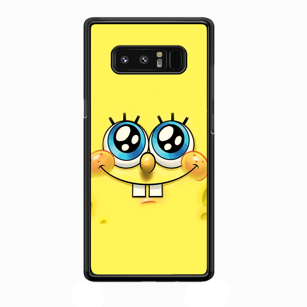 Spongebob's smiling face Samsung Galaxy Note 8 Case