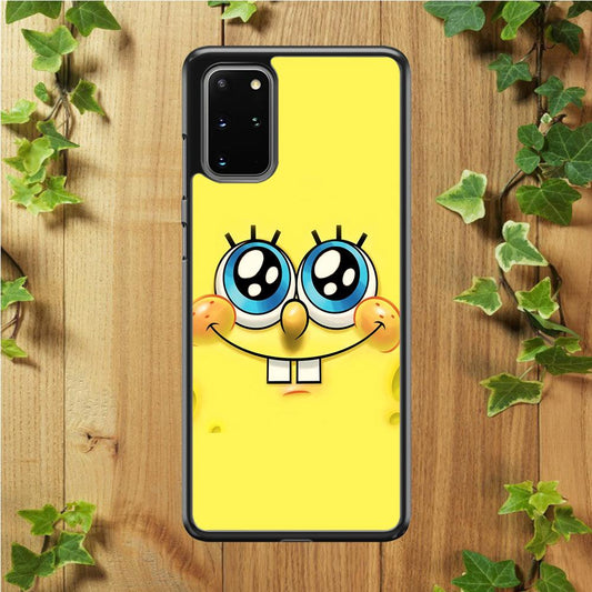 Spongebob's smiling face Samsung Galaxy S20 Plus Case-Plastic / Full Wrap (3D Case)-Xtracase