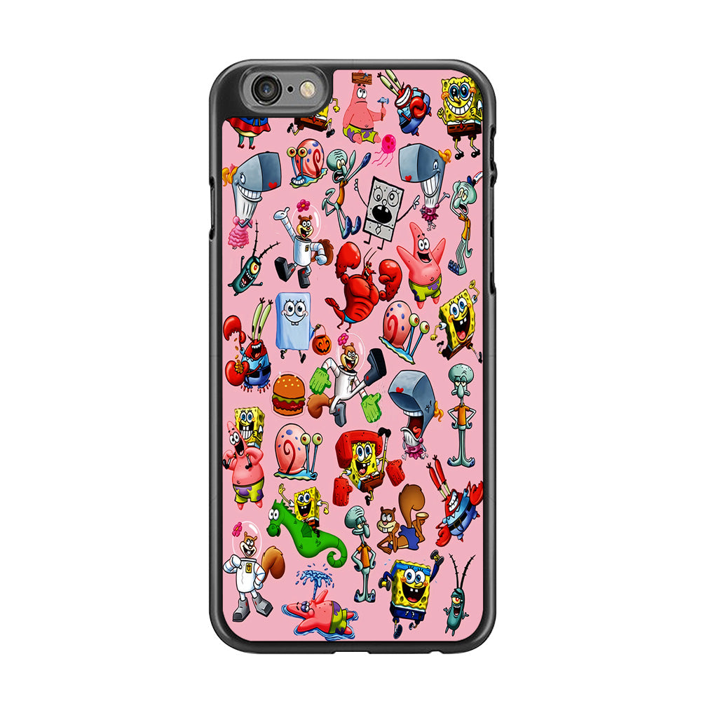 Spongebob and Friend Sticker iPhone 6 Plus | 6s Plus Case
