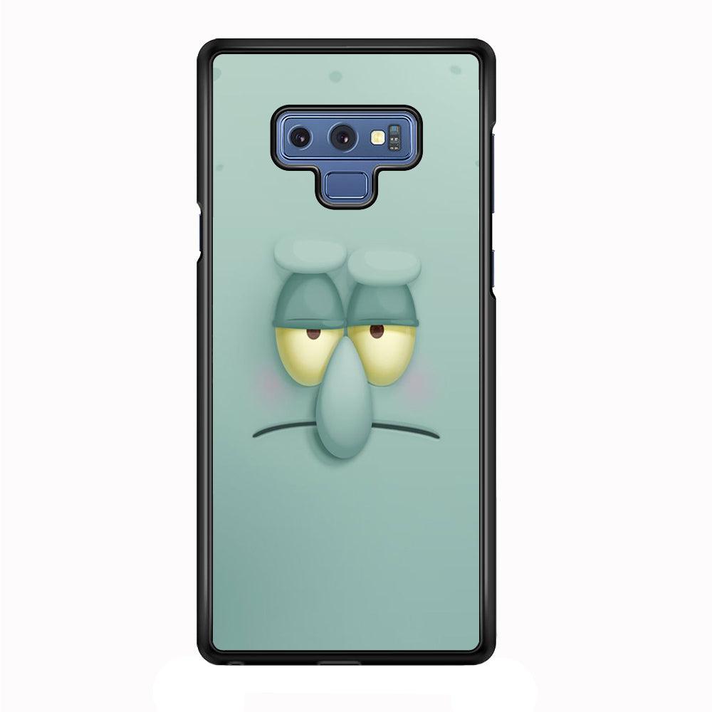 Squidward Tentacles Face Samsung Galaxy Note 9 Case-Plastic / Full Wrap (3D Case)-Xtracase