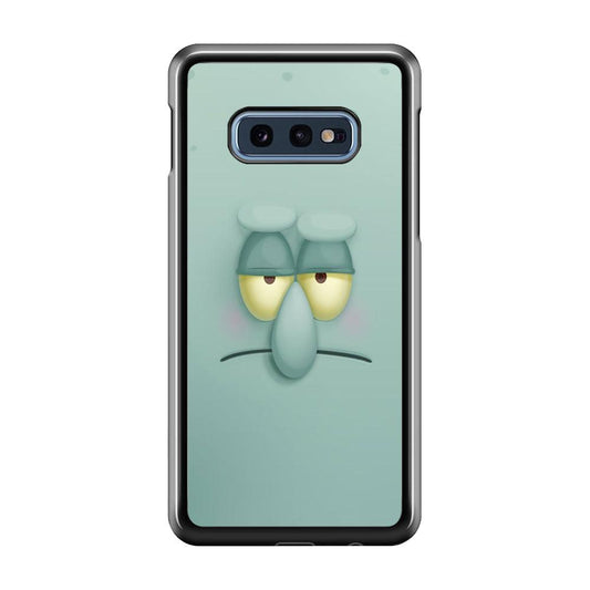 Squidward Tentacles Face Samsung Galaxy S10E Case-Plastic / Full Wrap (3D Case)-Xtracase