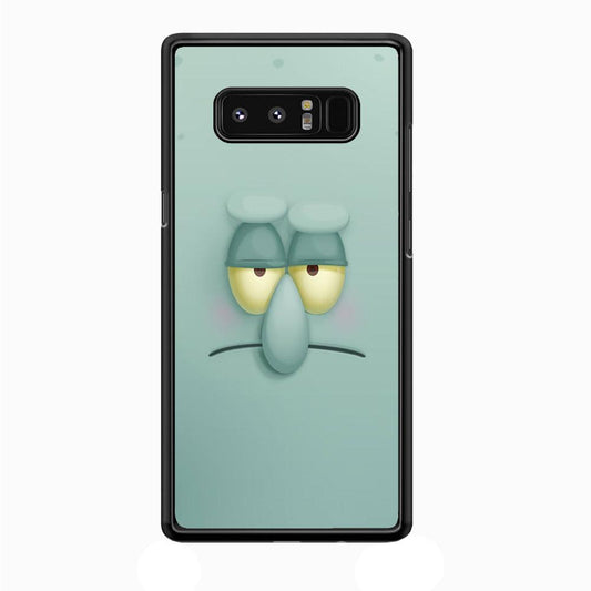 Squidward Tentacles Face Samsung Galaxy Note 8Case-Plastic / Full Wrap (3D Case)-Xtracase