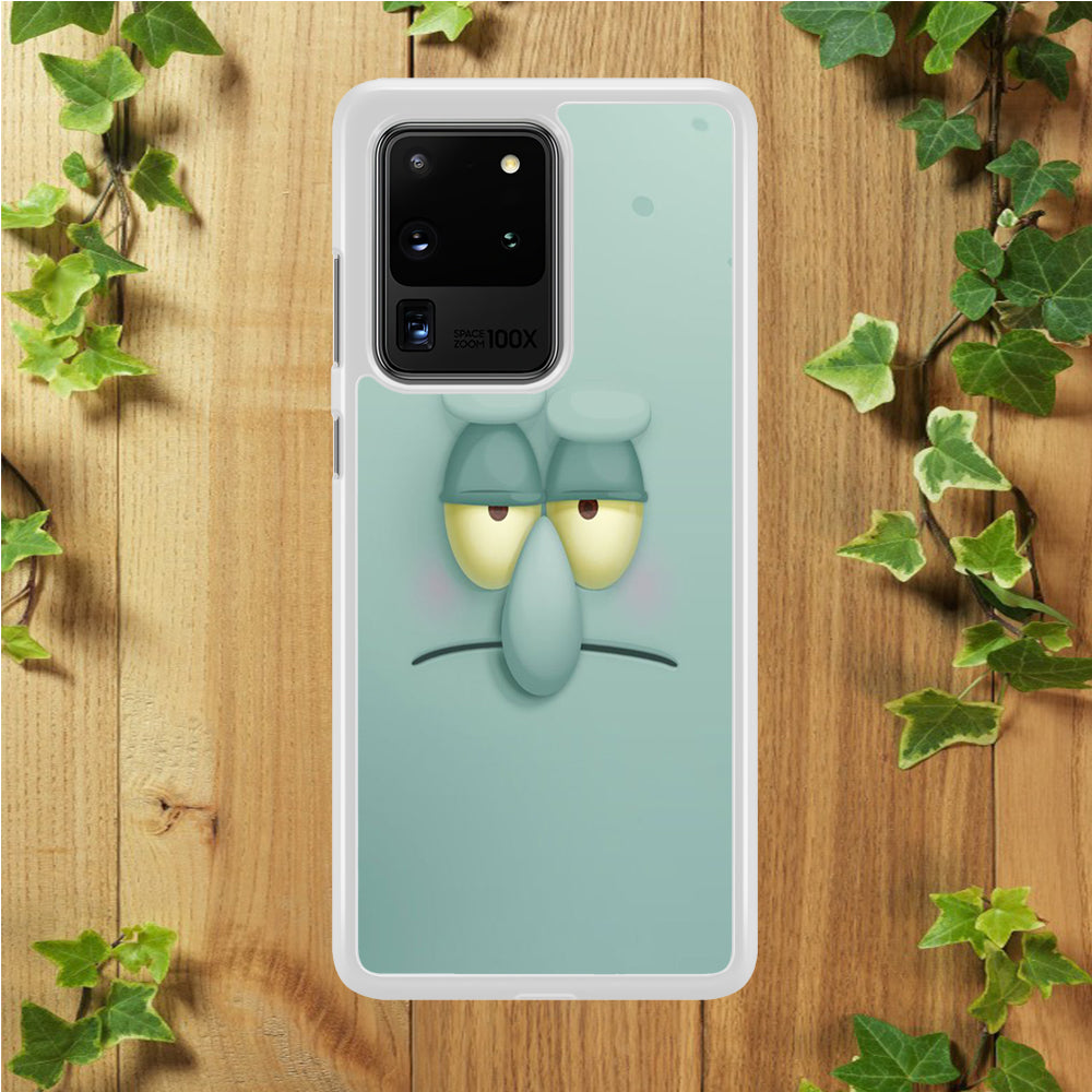 Squidward Tentacles Face Samsung Galaxy S20 Ultra Case