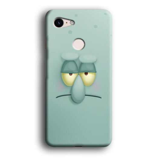 Squidward Tentacles Face Google Pixel 3 XL 3D Case-Xtracase