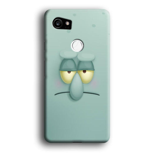 Squidward Tentacles Face Google Pixel 2 XL 3D Case-Xtracase