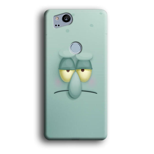 Squidward Tentacles Face Google Pixel 2 3D Case-Xtracase
