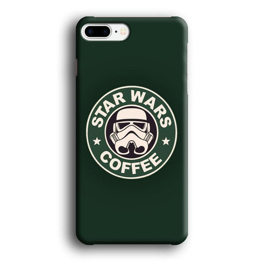 Star Wars Coffee Green iPhone 8 Plus 3D Case-Xtracase