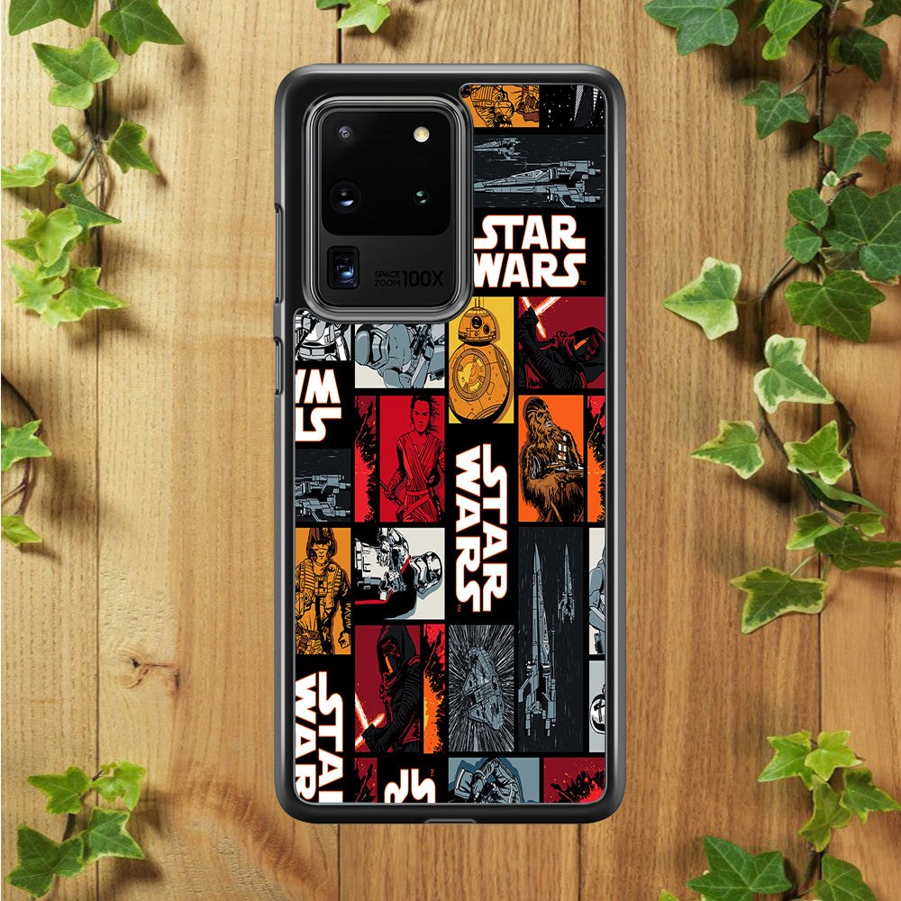 Star Wars Collage Samsung Galaxy S20 Ultra Case