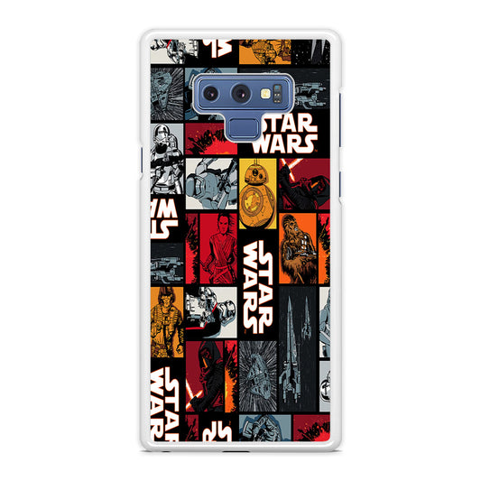 Star Wars Collage Samsung Galaxy Note 9 Case