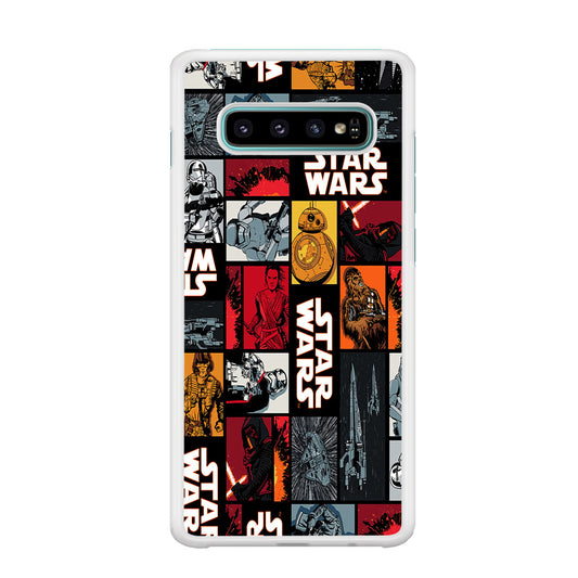 Star Wars Collage Samsung Galaxy S10 Case