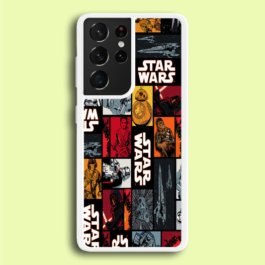 Star Wars Collage Samsung Galaxy S21 Ultra Case