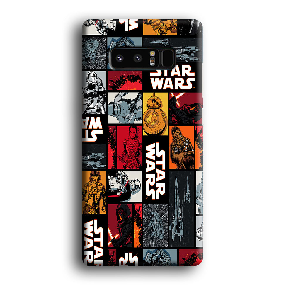 Star Wars Collage Samsung Galaxy Note 8 Case