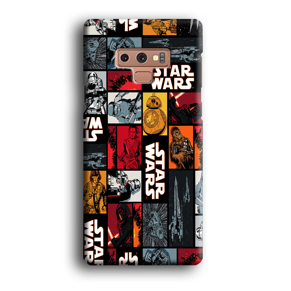 Star Wars Collage Samsung Galaxy Note 9 Case