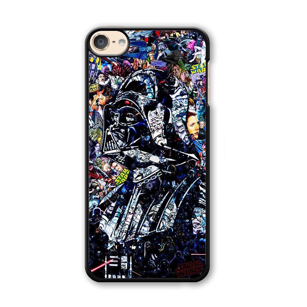 Star Wars Darth Vader Abstract iPod Touch 6 Case-Plastic / Full Wrap (3D Case)-Xtracase