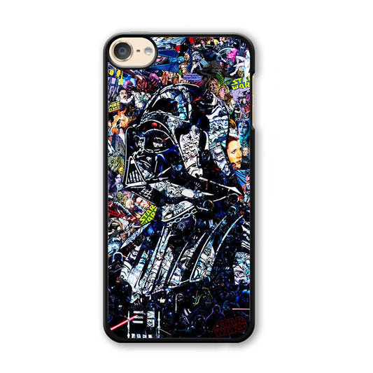 Star Wars Darth Vader Abstract iPod Touch 6 Case-Plastic / Full Wrap (3D Case)-Xtracase