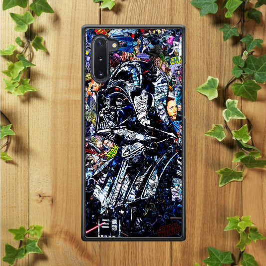 Star Wars Darth Vader Abstract Samsung Galaxy Note 10 Case-Plastic / Full Wrap (3D Case)-Xtracase
