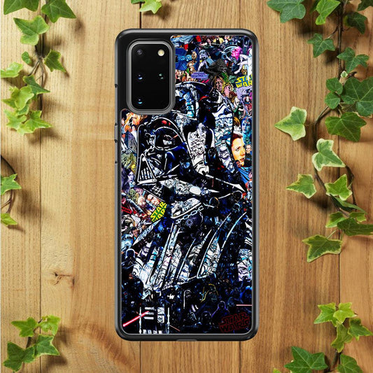Star Wars Darth Vader Abstract Samsung Galaxy S20 Plus Case-Plastic / Full Wrap (3D Case)-Xtracase