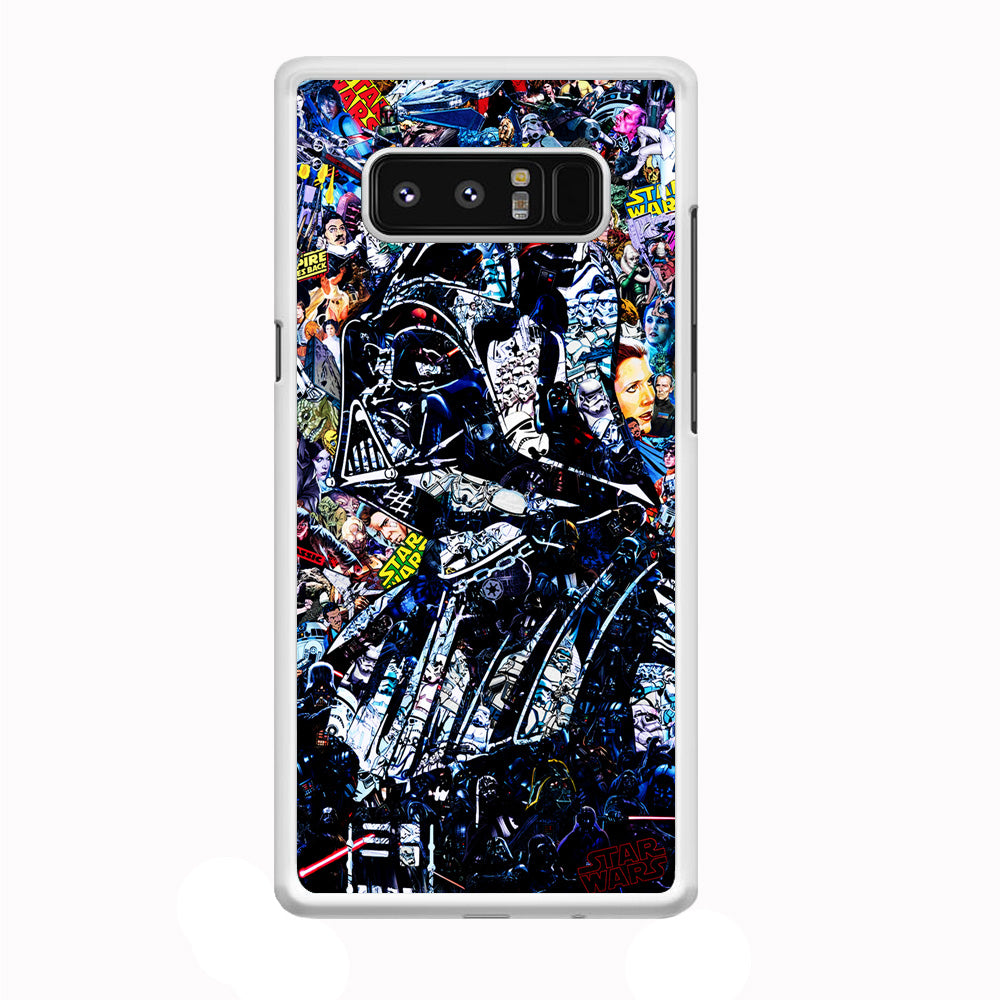 Star Wars Darth Vader Abstract Samsung Galaxy Note 8 Case