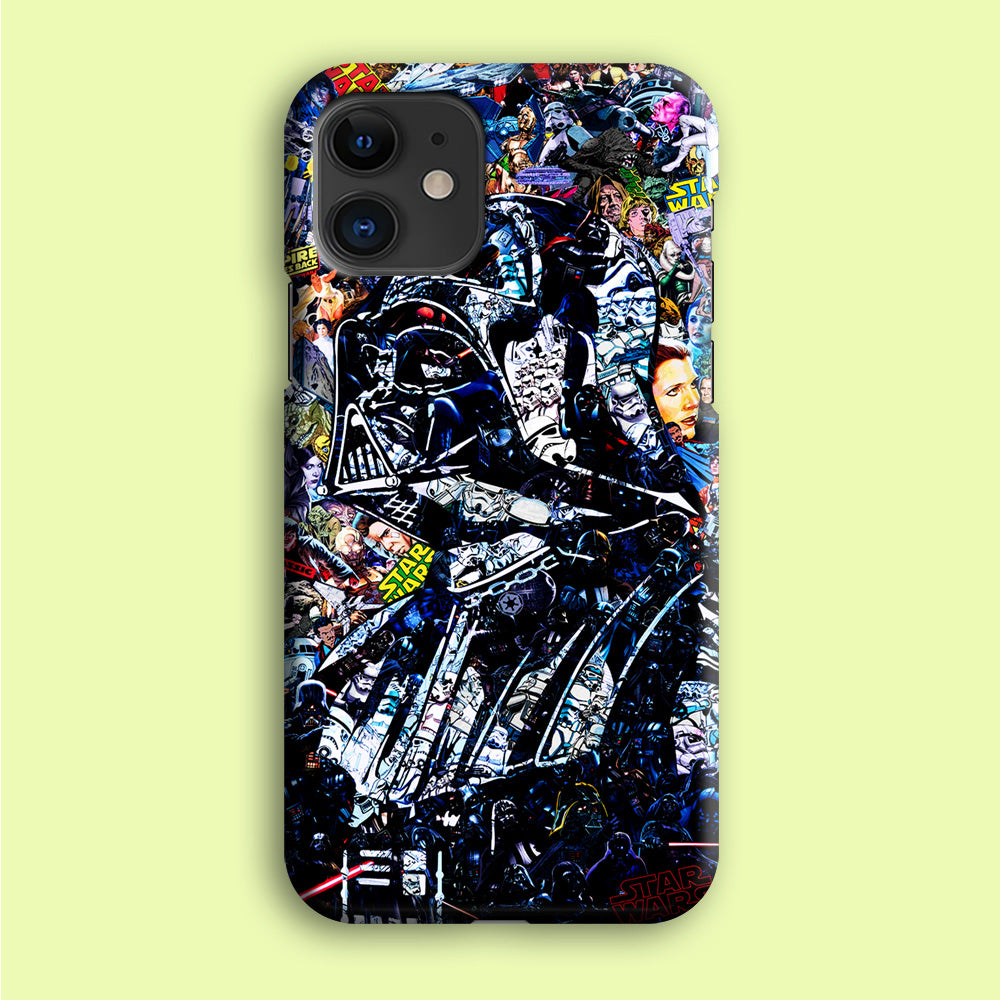 Star Wars Darth Vader Abstract iPhone 12 Mini Case