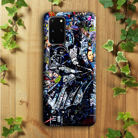 Star Wars Darth Vader Abstract Samsung Galaxy S20 Plus Case
