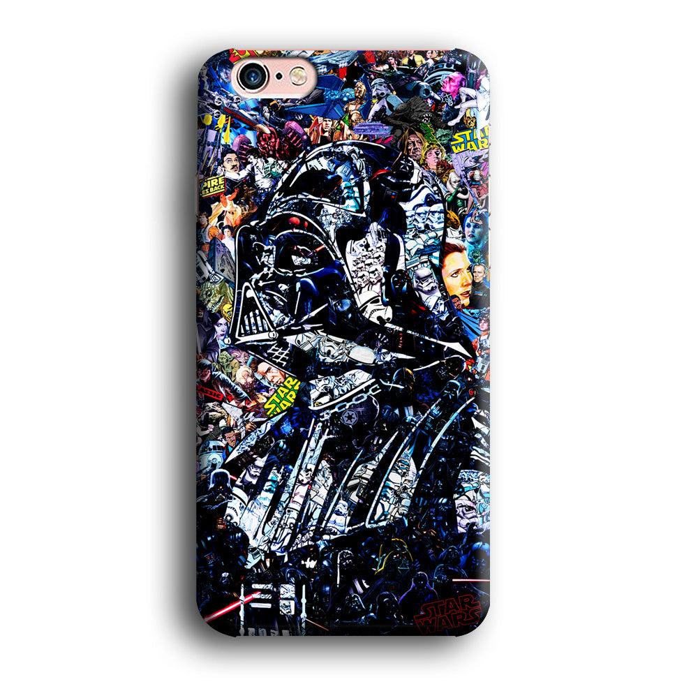 Star Wars Darth Vader Abstract iPhone 6 | 6s Case-Plastic / Full Wrap (3D Case)-Xtracase