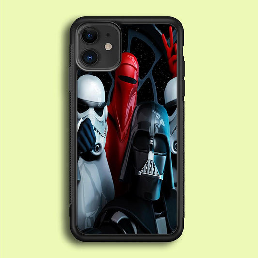 Star Wars Darth Vader Selfie iPhone 12 Case-Plastic / Full Wrap (3D Case)-Xtracase