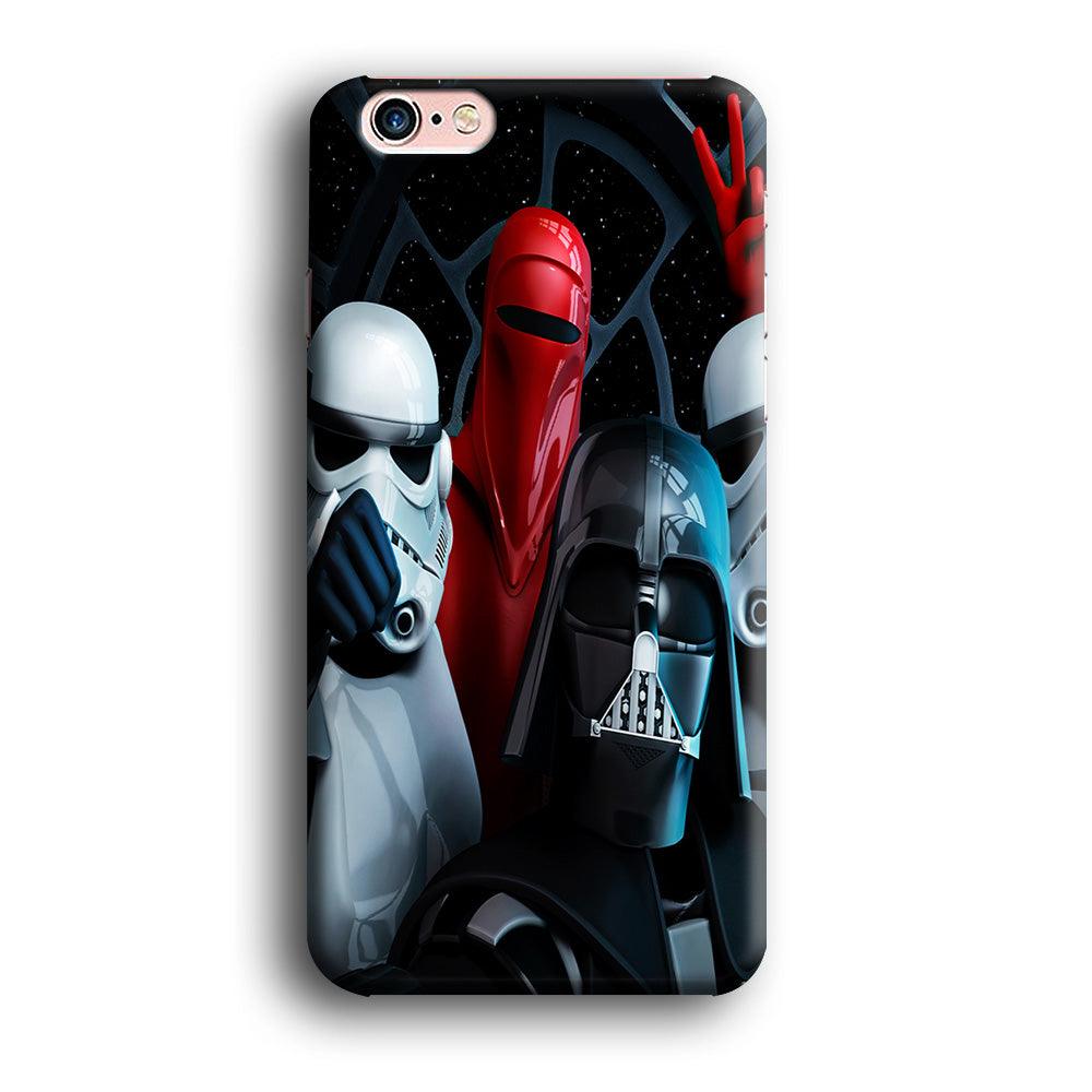 Star Wars Darth Vader Selfie iPhone 6 Plus | 6s Plus Case-Plastic / Full Wrap (3D Case)-Xtracase