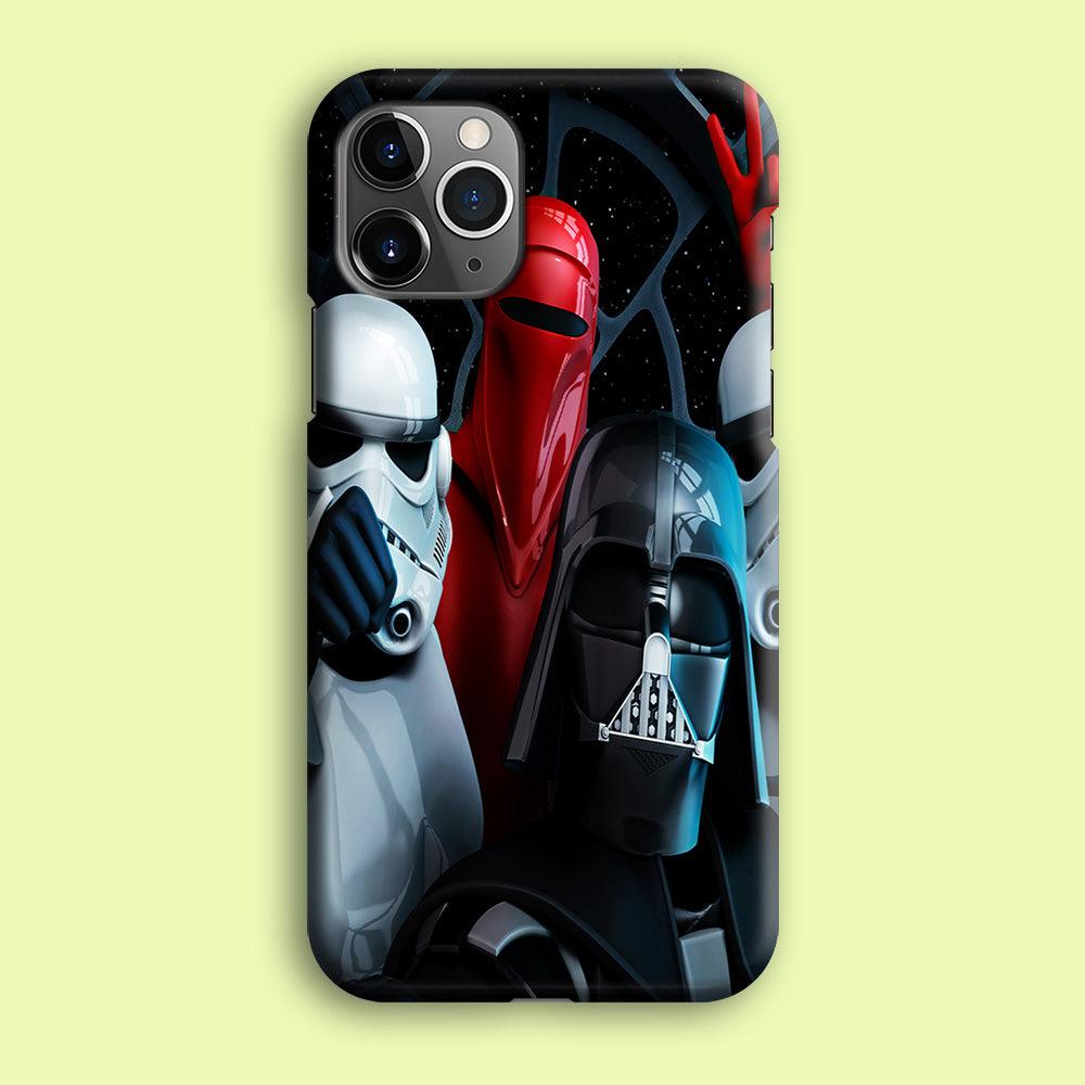 Star Wars Darth Vader Selfie iPhone 12 Pro Case-Plastic / Full Wrap (3D Case)-Xtracase