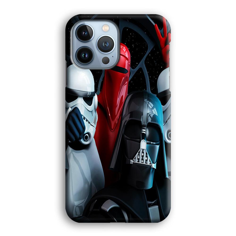 Star Wars Darth Vader Selfie iPhone 13 Pro Max Case-Plastic / Full Wrap (3D Case)-Xtracase